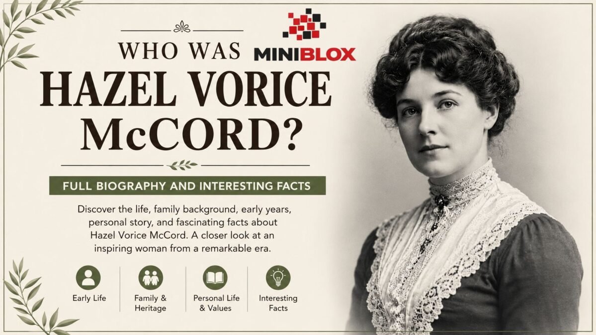Hazel Vorice McCord Hazel Vorice McCord